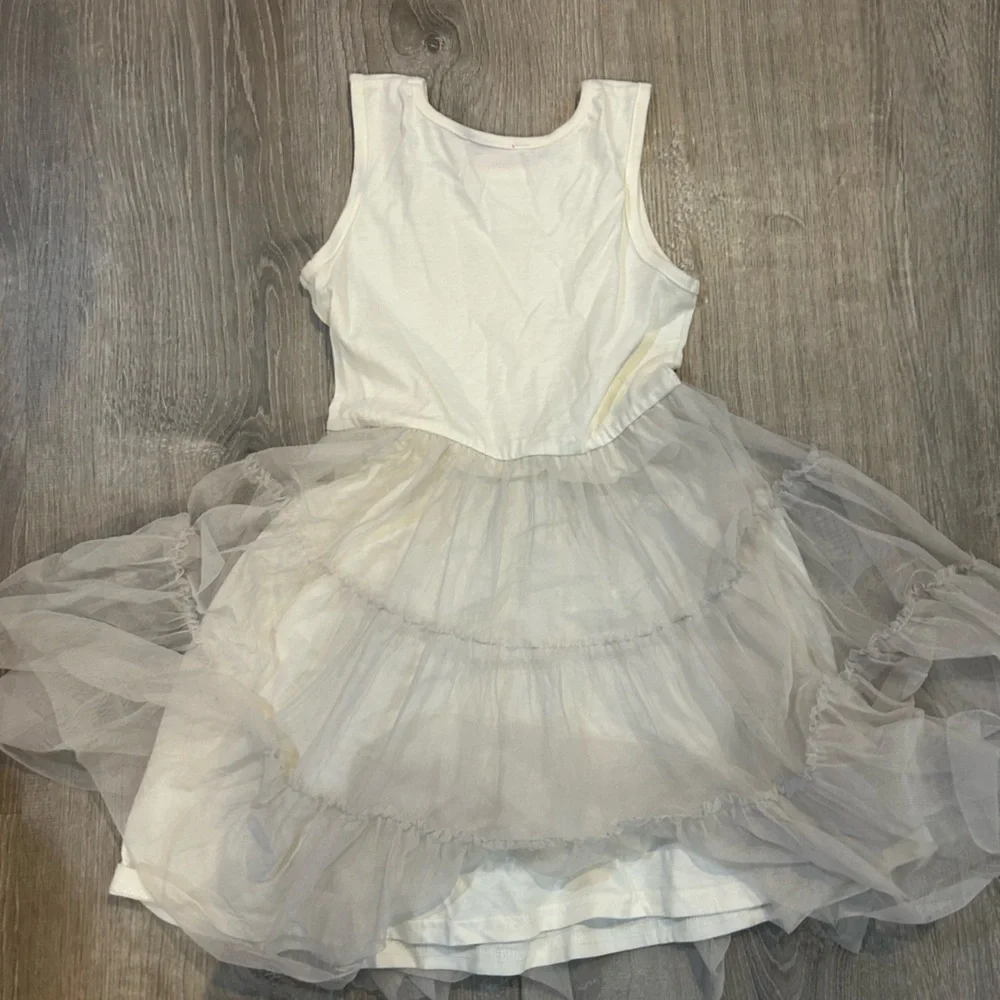 Betsey Johnson Rare Editions off white Sleeveless  Kids Dress size 10